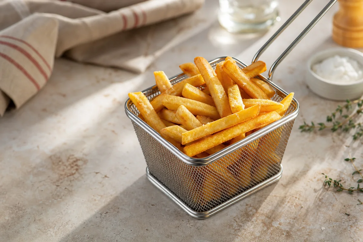 Frites Surgelées au Air Fryer : Cuisson Rapide et Rendu Ultra Croustillant