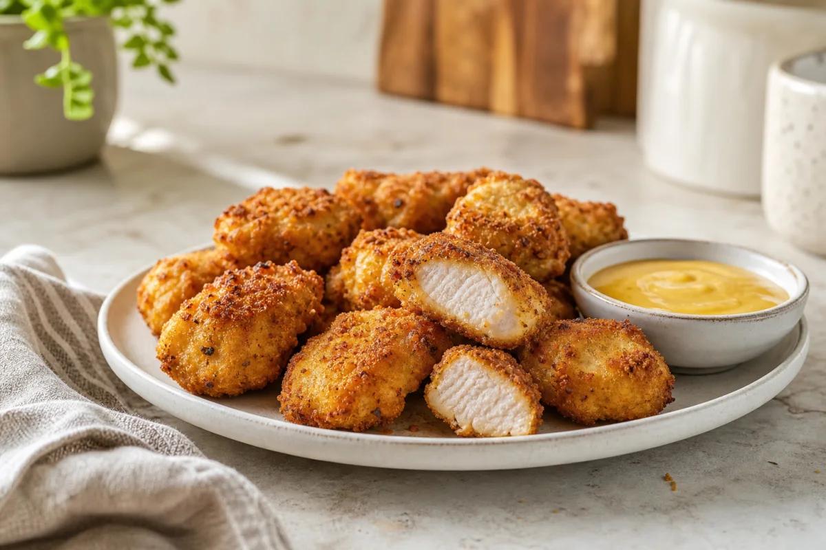 Nuggets de poulet maison ultra-croustillants au Air Fryer